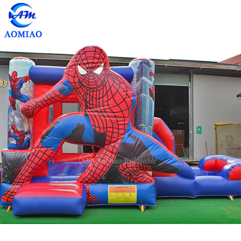 Inflatable Spiderman Bouncer Castle Jumping Castle AMBC8