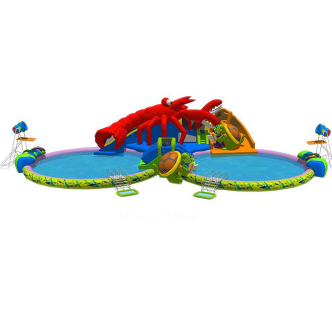 Adult Inflatable Commercial Water Park AMWP6