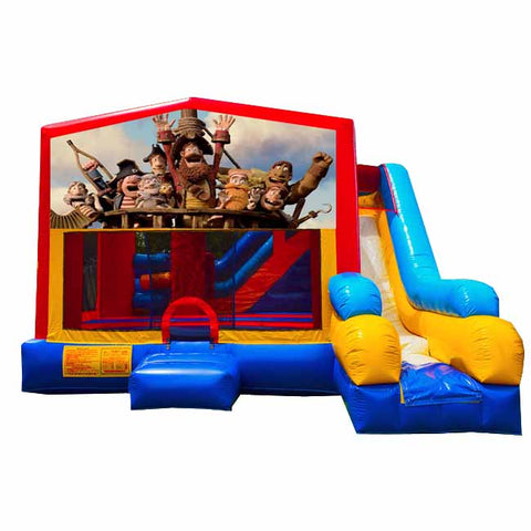 Pirates Bounce House With Slide