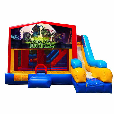 Ninja Turtles Bounce House With Slide