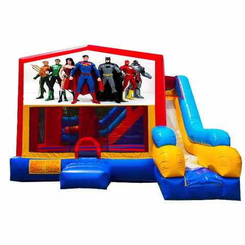 Justice League Bounce House With Slide