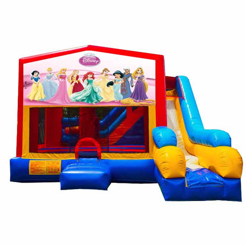 Princesses Bounce House With Slide