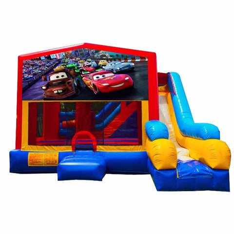 Cars Bounce House With Slide