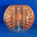 Half Orange Inflatable Body Bumper Ball