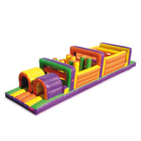 Inflatable Obstacle Course Run