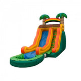 Tropical Wave Inflatable Water Slide