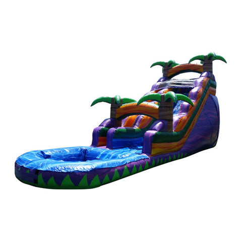 Inflatable Water Slide And Pool