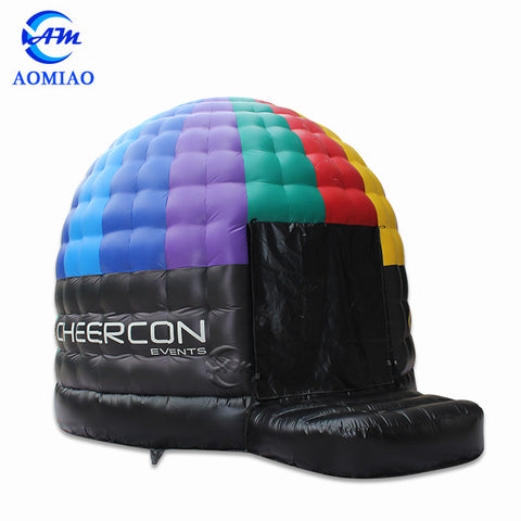 Inflatable Disco Bouncer Castle AMBH0100-2