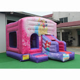 Inflatable Princess Bouncy Castle Slide AMBC0030