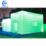 LED White Inflatable Marquee Cube Tent